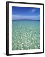 Tropical Beach at Maldives, Indian Ocean-Jon Arnold-Framed Photographic Print