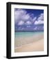 Tropical Beach at Maldives, Indian Ocean-Jon Arnold-Framed Photographic Print