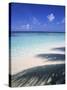 Tropical Beach at Maldives, Indian Ocean-Jon Arnold-Stretched Canvas