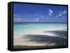 Tropical Beach at Maldives, Indian Ocean-Jon Arnold-Framed Stretched Canvas