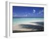 Tropical Beach at Maldives, Indian Ocean-Jon Arnold-Framed Photographic Print