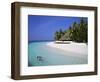 Tropical Beach at Maldives-Jon Arnold-Framed Photographic Print