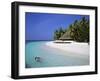 Tropical Beach at Maldives-Jon Arnold-Framed Photographic Print