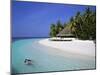 Tropical Beach at Maldives-Jon Arnold-Mounted Photographic Print