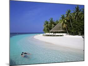 Tropical Beach at Maldives-Jon Arnold-Mounted Photographic Print