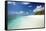 Tropical Beach, Baa Atoll, Maldives, Indian Ocean, Asia-Sakis Papadopoulos-Framed Stretched Canvas