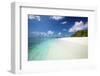 Tropical Beach, Baa Atoll, Maldives, Indian Ocean, Asia-Sakis Papadopoulos-Framed Photographic Print