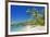 Tropical Beach, Drawaqa Island, Yasawa Island Group, Fiji, South Pacific Islands, Pacific-Marco Simoni-Framed Photographic Print