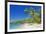 Tropical Beach, Drawaqa Island, Yasawa Island Group, Fiji, South Pacific Islands, Pacific-Marco Simoni-Framed Photographic Print