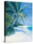 Tropical Beach II-Paul Brown-Stretched Canvas