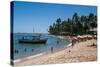 Tropical Beach in Praia Do Forte, Bahia, Brazil, South America-Michael Runkel-Stretched Canvas