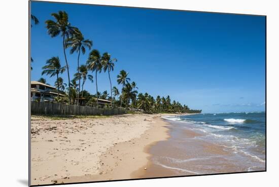 Tropical Beach in Praia Do Forte, Bahia, Brazil, South America-Michael Runkel-Mounted Photographic Print