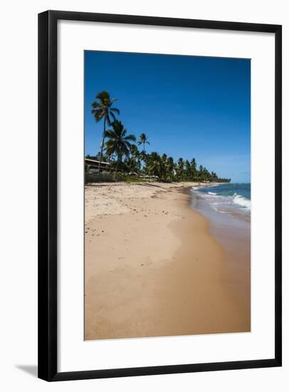 Tropical Beach in Praia Do Forte, Bahia, Brazil, South America-Michael Runkel-Framed Photographic Print