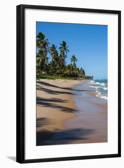 Tropical Beach in Praia Do Forte, Bahia, Brazil, South America-Michael Runkel-Framed Photographic Print