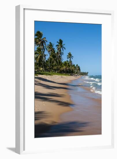 Tropical Beach in Praia Do Forte, Bahia, Brazil, South America-Michael Runkel-Framed Photographic Print