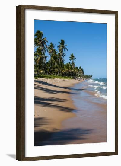 Tropical Beach in Praia Do Forte, Bahia, Brazil, South America-Michael Runkel-Framed Photographic Print