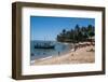 Tropical Beach in Praia Do Forte, Bahia, Brazil, South America-Michael Runkel-Framed Photographic Print