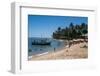 Tropical Beach in Praia Do Forte, Bahia, Brazil, South America-Michael Runkel-Framed Photographic Print