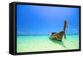 Tropical Beach, Koh Pai in Krabi Thailand-Pongphan Ruengchai-Framed Stretched Canvas