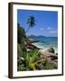 Tropical Beach, La Digue Island, Seychelles-Angelo Cavalli-Framed Photographic Print