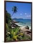 Tropical Beach, La Digue Island, Seychelles-Angelo Cavalli-Framed Photographic Print