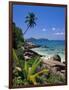 Tropical Beach, La Digue Island, Seychelles-Angelo Cavalli-Framed Photographic Print