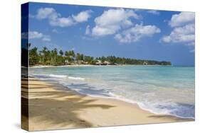 Tropical Beach, Las Terrenas, Dominican Republic-Massimo Borchi-Stretched Canvas