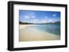 Tropical Beach, Long Bay, Beef Island, British Virgin Islands-Massimo Borchi-Framed Photographic Print