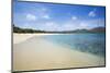 Tropical Beach, Long Bay, Beef Island, British Virgin Islands-Massimo Borchi-Mounted Photographic Print