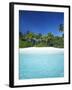 Tropical Beach, Maldives, Indian Ocean, Asia-Sakis Papadopoulos-Framed Photographic Print