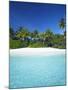 Tropical Beach, Maldives, Indian Ocean, Asia-Sakis Papadopoulos-Mounted Photographic Print