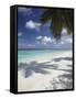 Tropical Beach, Maldives, Indian Ocean, Asia-Sakis Papadopoulos-Framed Stretched Canvas