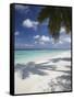 Tropical Beach, Maldives, Indian Ocean, Asia-Sakis Papadopoulos-Framed Stretched Canvas