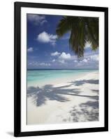 Tropical Beach, Maldives, Indian Ocean, Asia-Sakis Papadopoulos-Framed Photographic Print