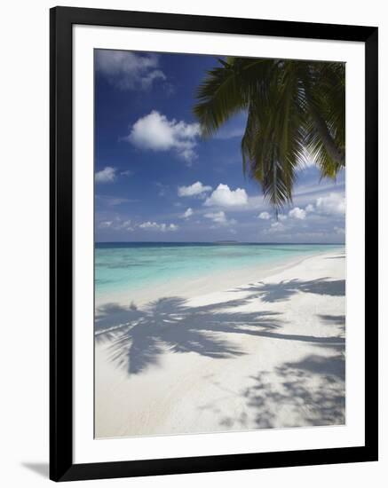 Tropical Beach, Maldives, Indian Ocean, Asia-Sakis Papadopoulos-Framed Photographic Print