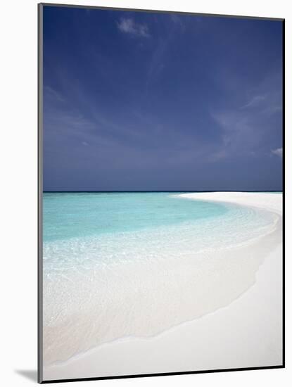 Tropical Beach, Maldives, Indian Ocean, Asia-Sakis Papadopoulos-Mounted Photographic Print
