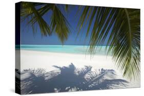 Tropical Beach, Maldives, Indian Ocean, Asia-Sakis Papadopoulos-Stretched Canvas