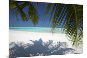 Tropical Beach, Maldives, Indian Ocean, Asia-Sakis Papadopoulos-Mounted Photographic Print