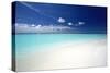Tropical Beach, Maldives, Indian Ocean, Asia-Sakis Papadopoulos-Stretched Canvas