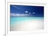 Tropical Beach, Maldives, Indian Ocean, Asia-Sakis Papadopoulos-Framed Photographic Print