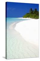 Tropical Beach, Maldives, Indian Ocean, Asia-Sakis-Stretched Canvas