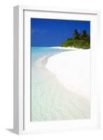 Tropical Beach, Maldives, Indian Ocean, Asia-Sakis-Framed Photographic Print