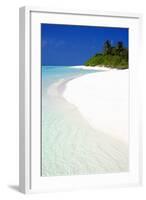 Tropical Beach, Maldives, Indian Ocean, Asia-Sakis-Framed Photographic Print