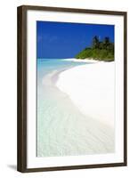 Tropical Beach, Maldives, Indian Ocean, Asia-Sakis-Framed Photographic Print