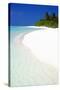 Tropical Beach, Maldives, Indian Ocean, Asia-Sakis-Stretched Canvas