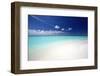 Tropical Beach, Maldives, Indian Ocean, Asia-Sakis Papadopoulos-Framed Photographic Print