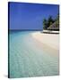 Tropical Beach, Maldives, Indian Ocean-Jon Arnold-Stretched Canvas