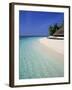 Tropical Beach, Maldives, Indian Ocean-Jon Arnold-Framed Photographic Print