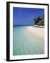 Tropical Beach, Maldives, Indian Ocean-Jon Arnold-Framed Photographic Print