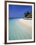 Tropical Beach, Maldives, Indian Ocean-Jon Arnold-Framed Photographic Print